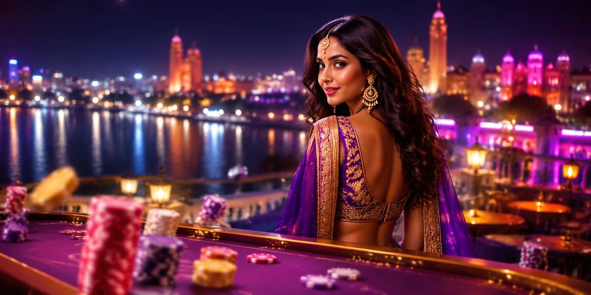 Roulette wheel spinning at an online casino in India